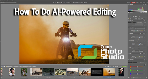 AI-Powered Editing With Zoner Photo Studio X