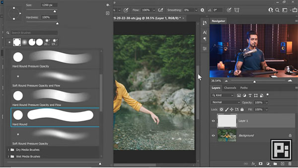 Opacity in Photoshop Explained – and why you need to use it with Flow — The  School of Photography - Courses, Tutorials & Books