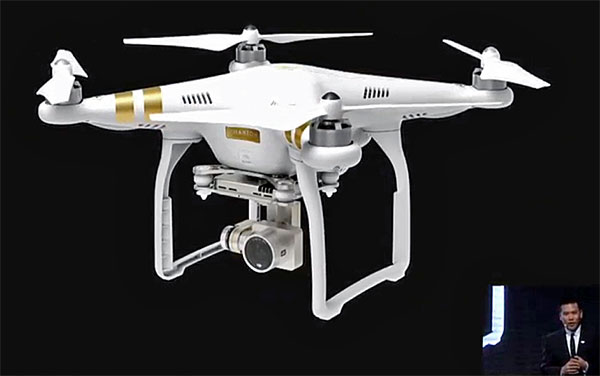 DJI Launches Phantom 3 Aerial Drone with 12MP Camera, 4K 