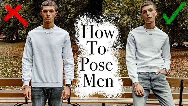 cool poses for men