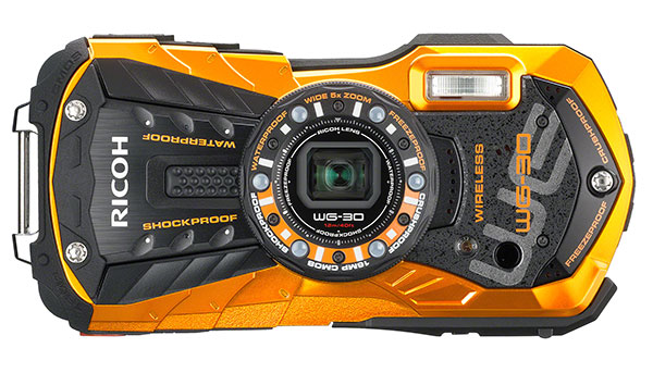 Ricoh Unveils New Rugged, Waterproof WG-30W Camera with WiFi | Shutterbug