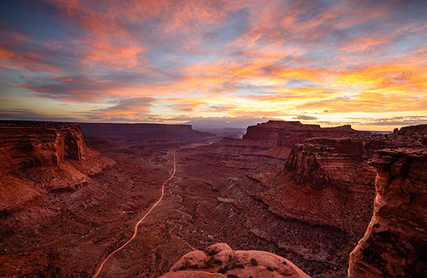 Shutterbug Photo of the Day: “Shafer Canyon Sunrise” by Laura Zirino ...