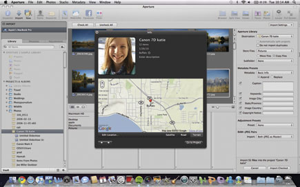 apple aperture for pdf layout