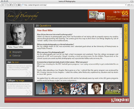Kingston Technology Icons Of Photography Encourages Interactivity With World Class Photo Pros Shutterbug