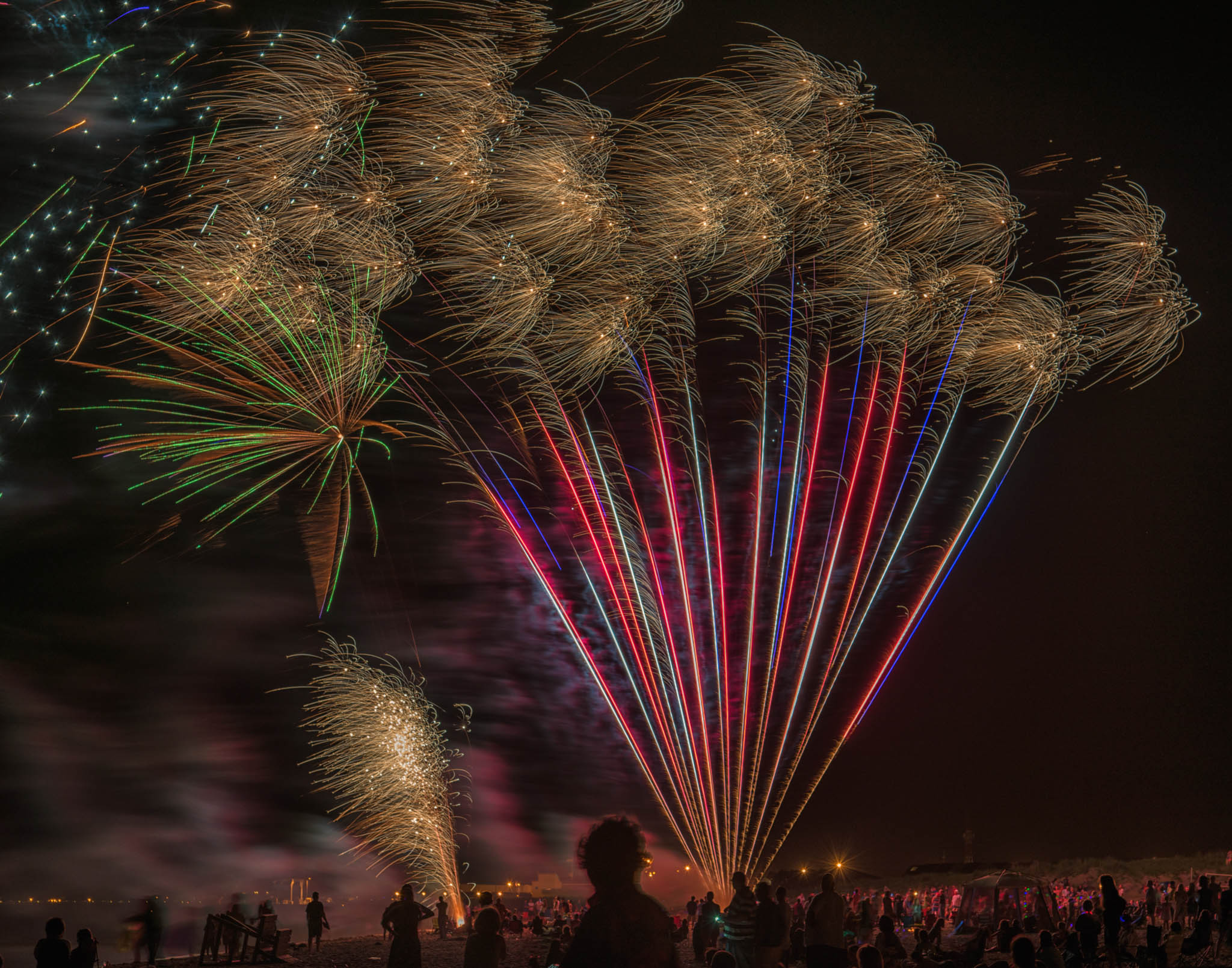 Lewes, DE July 4th Fireworks 4 Shutterbug