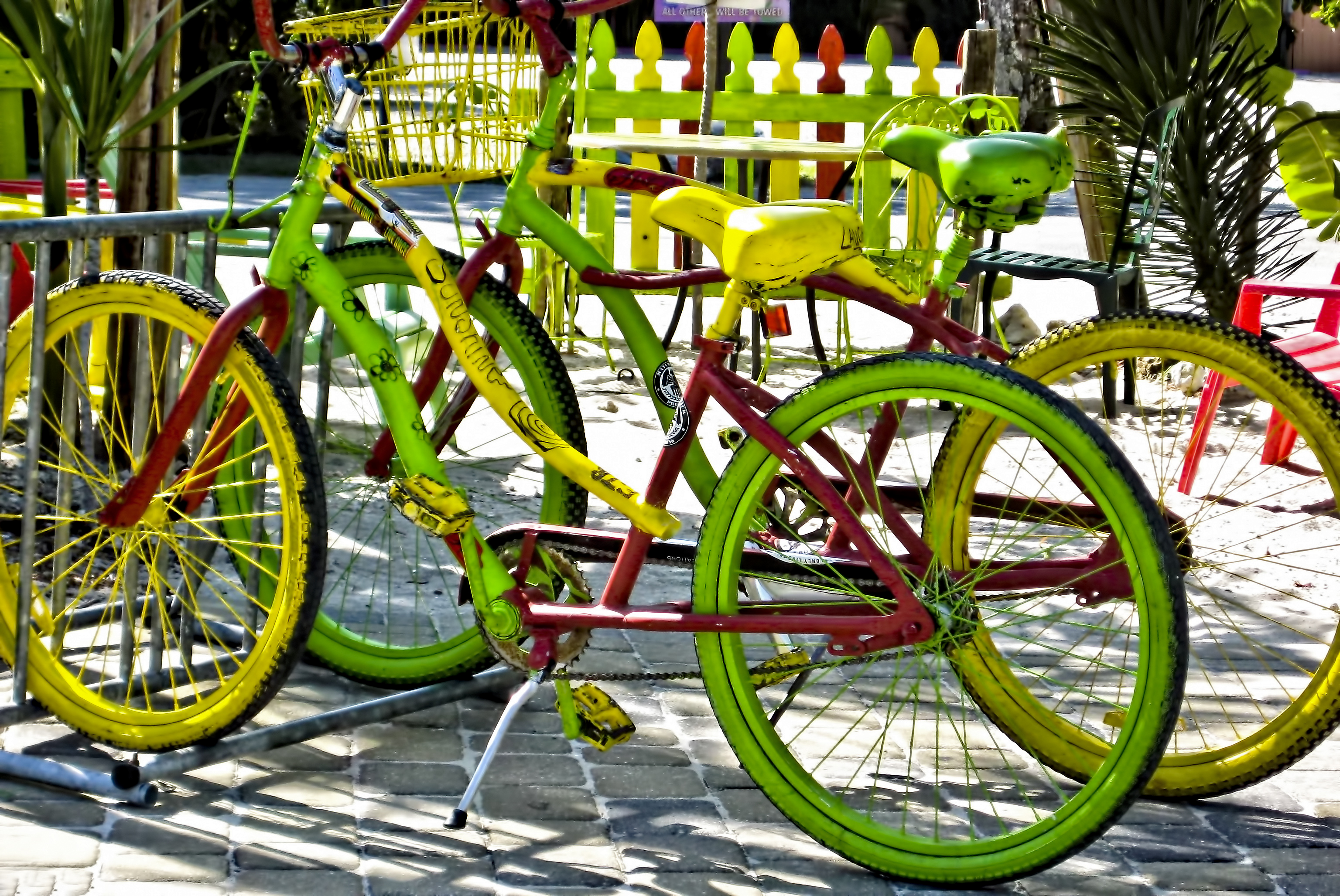 colorful bike