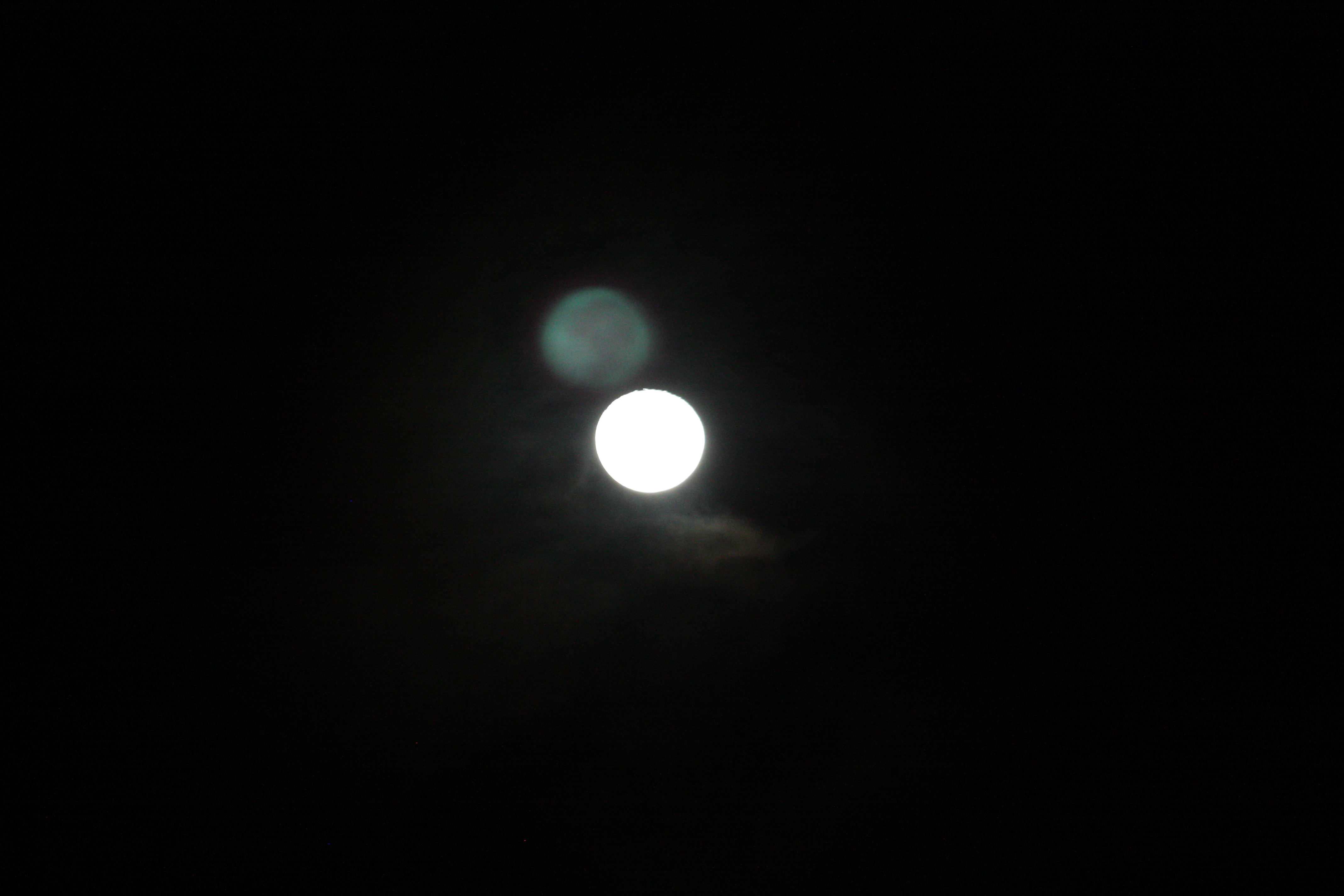 Ghost Moon Of Tybee Island. Shutterbug