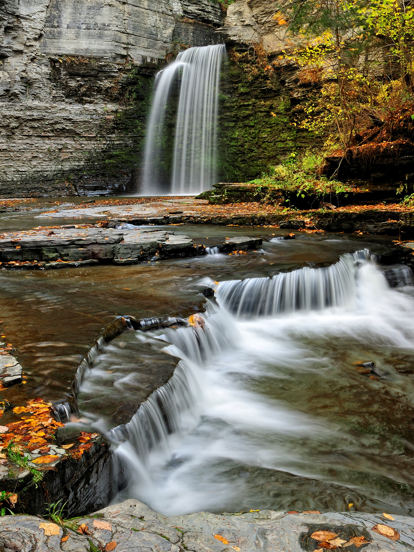 Eagle Cliff Falls, the Finger Lakes of NY | Shutterbug