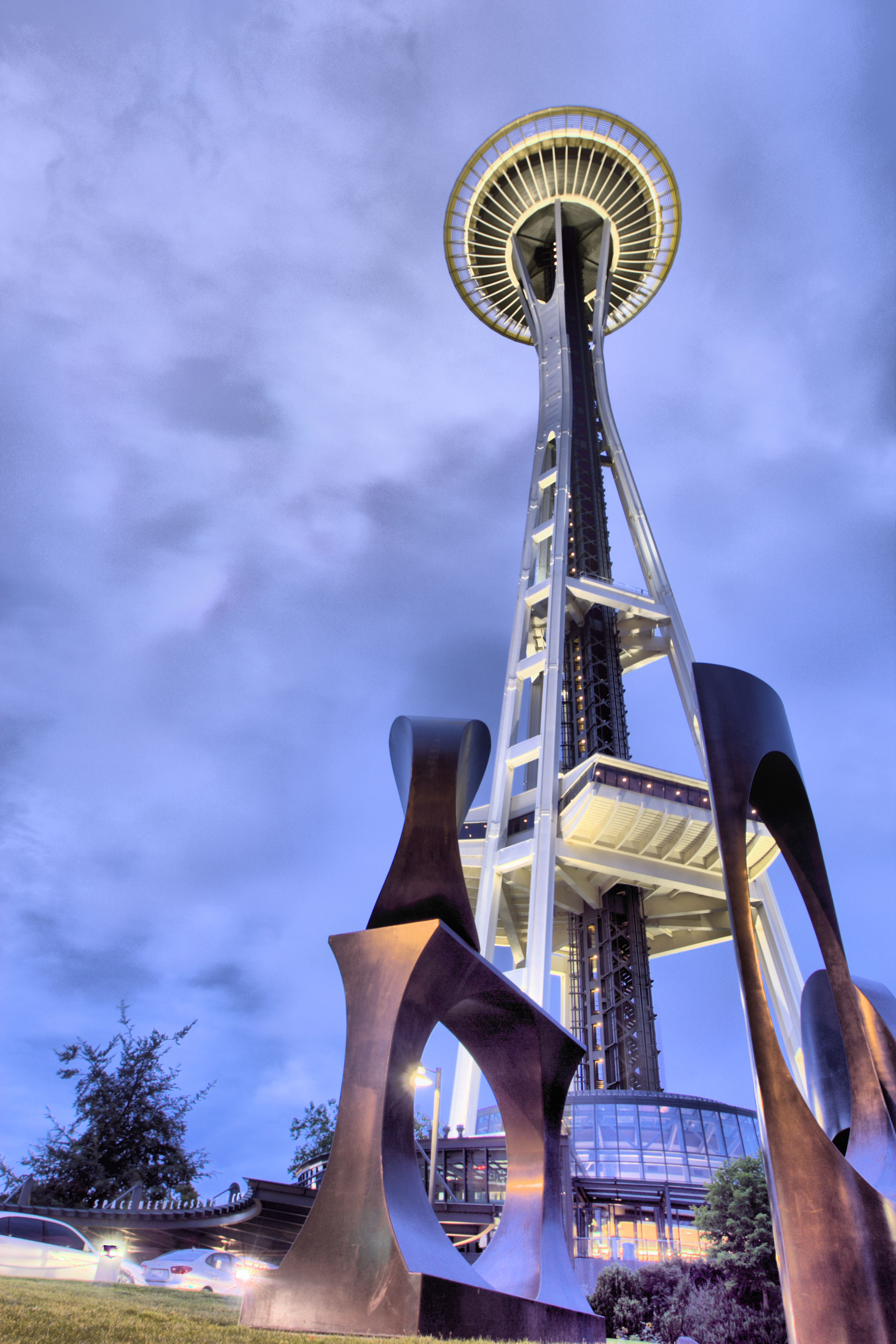 Space Needle HDR Shutterbug   SpaceNeedleHDR01 