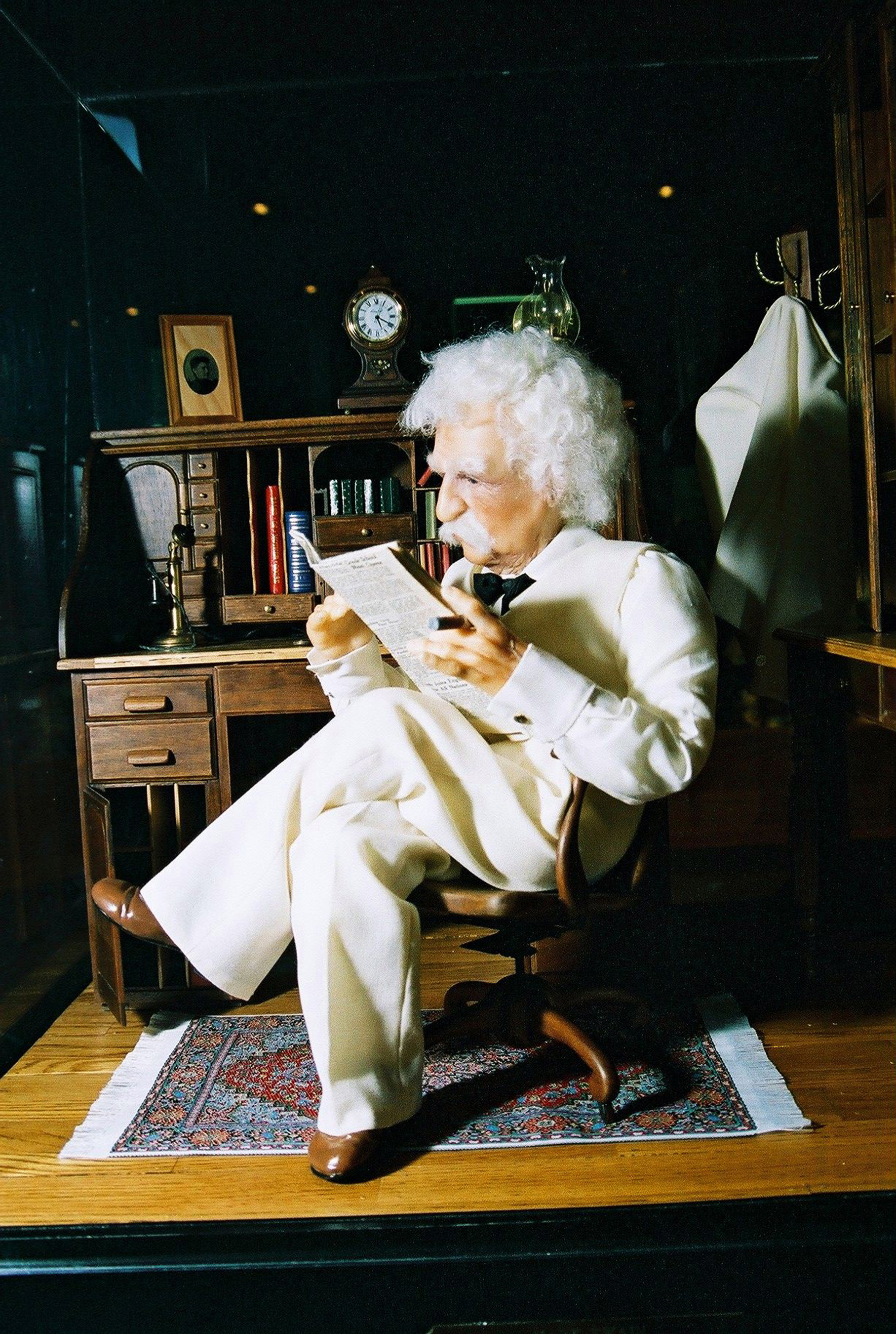 mark twain doll