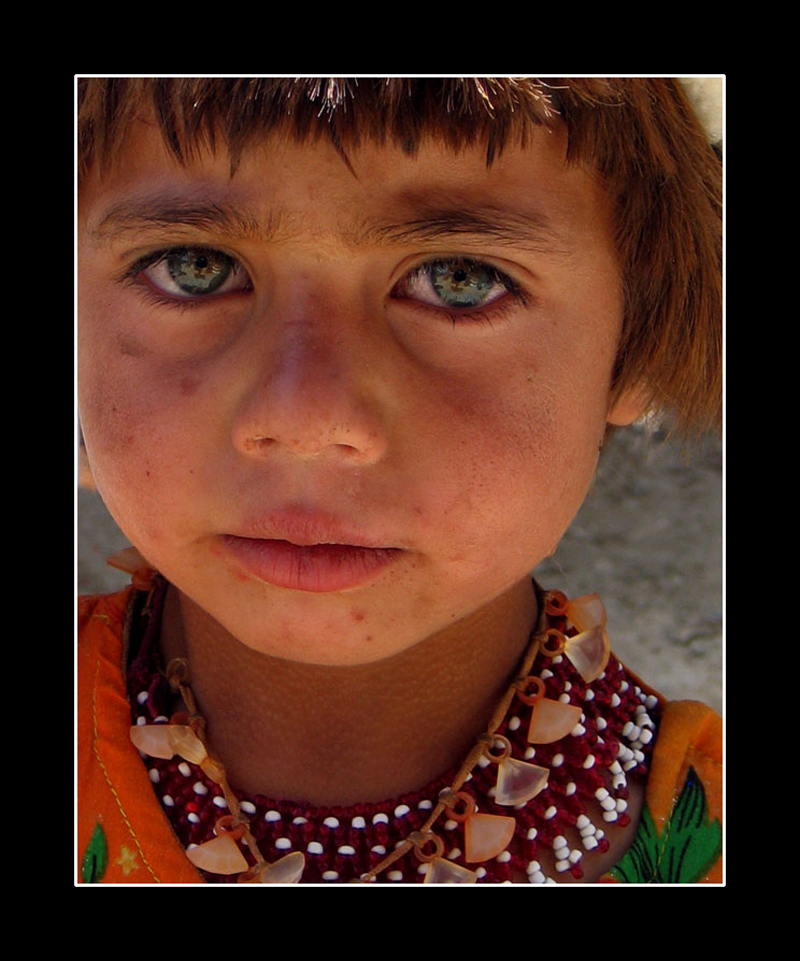 Sad Afghani Girl 