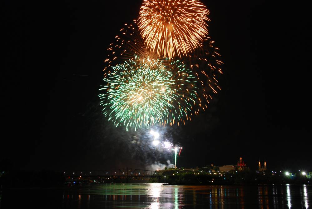 Canada Day Fireworks Ottawa Shutterbug