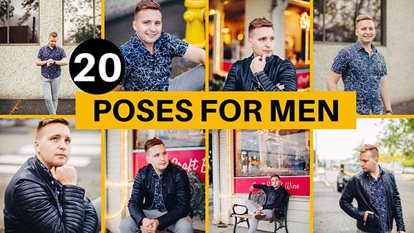 25 Best Male Poses - Guide to Photographing Men
