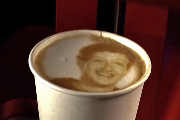 Latte Art: Innovative Coffee Printer Puts Your Own Face In Your Foam