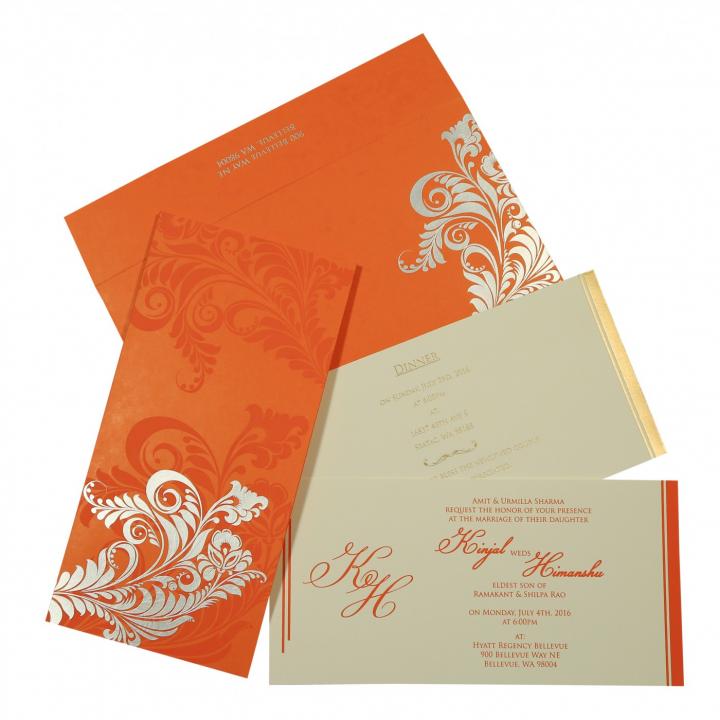 Indian Wedding Invitations Aw 8259d A2zweddingcards Shutterbug