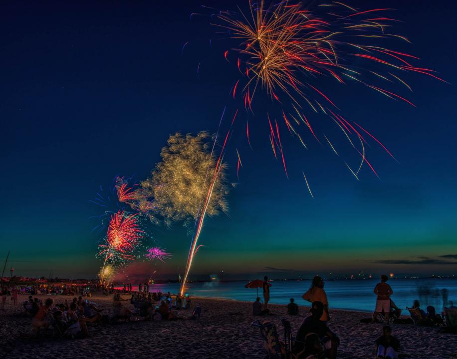 Lewes, DE July 4th Fireworks 1 Shutterbug