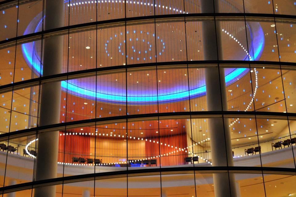 Lights Inside Segerstrom Concert Hall | Shutterbug